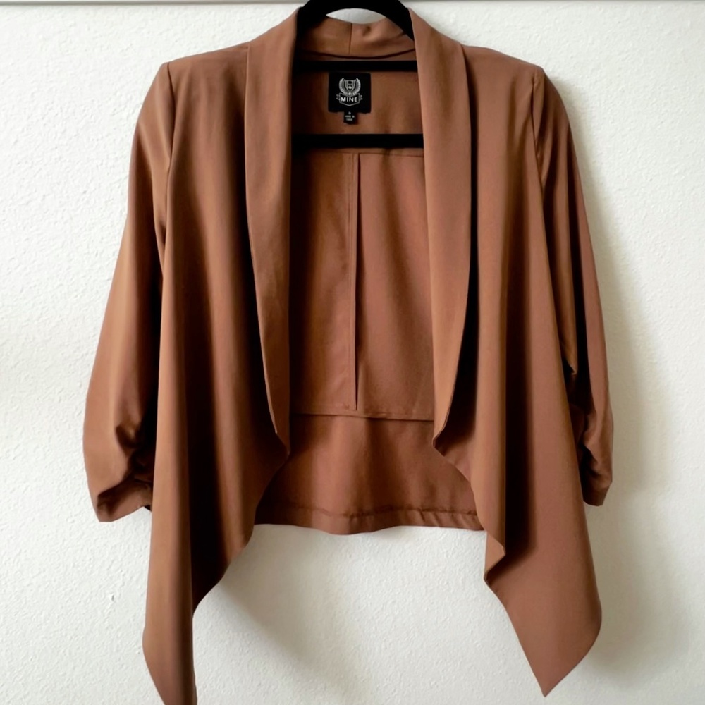 Brown Blazer Jacket